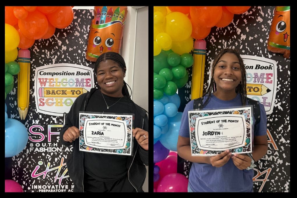 southfloridafashionacademy_ student of the month september 2025 lauderdale
