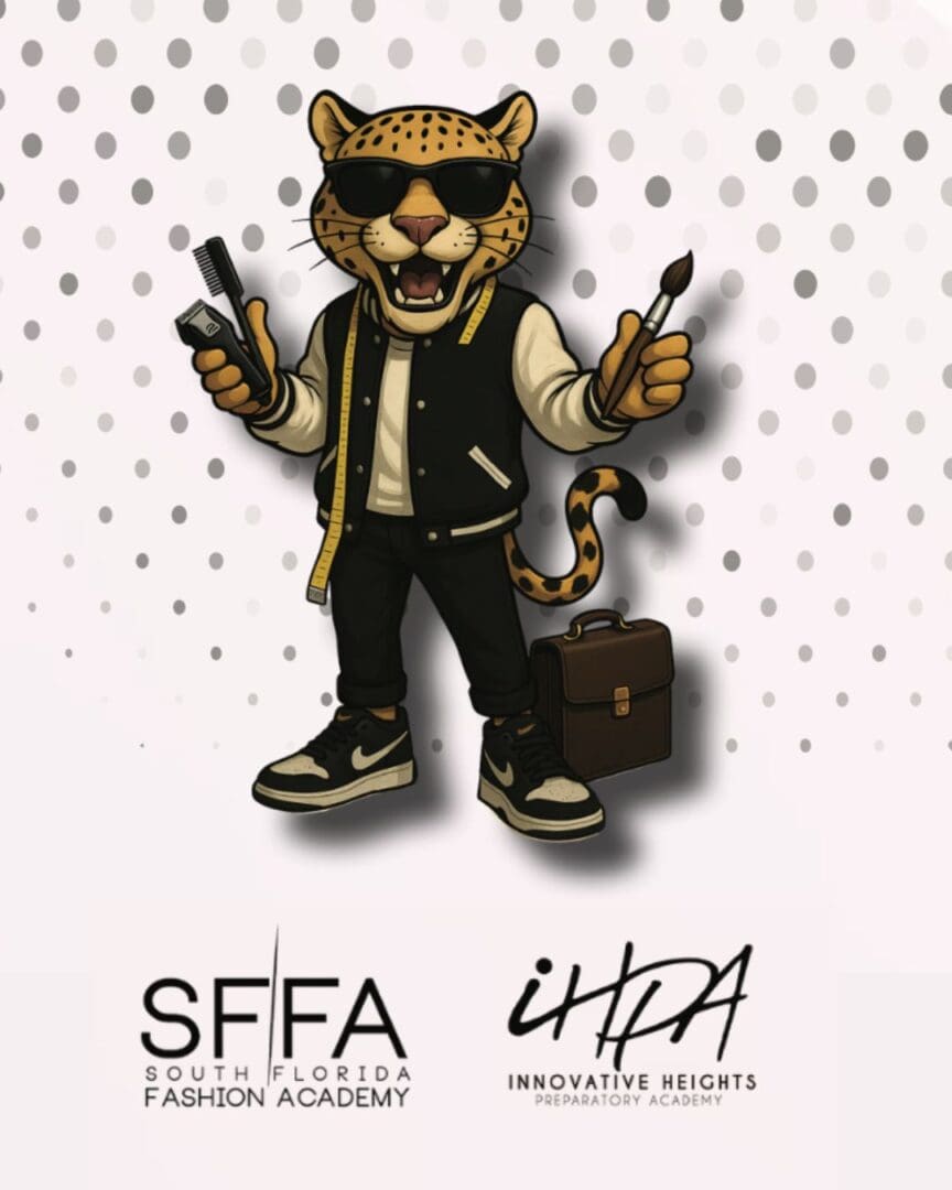 south florida fashion academy_jaguar mascot